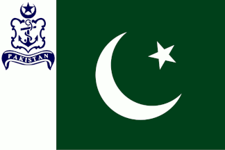 [National Standard of the Pakistani Navy]